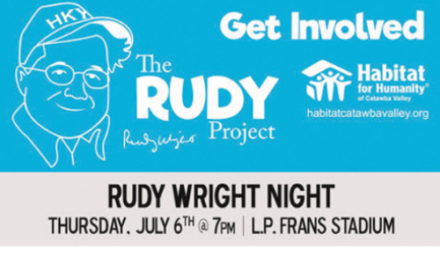 Rudy Wright Night At Crawdads Game On Thursday, July 6