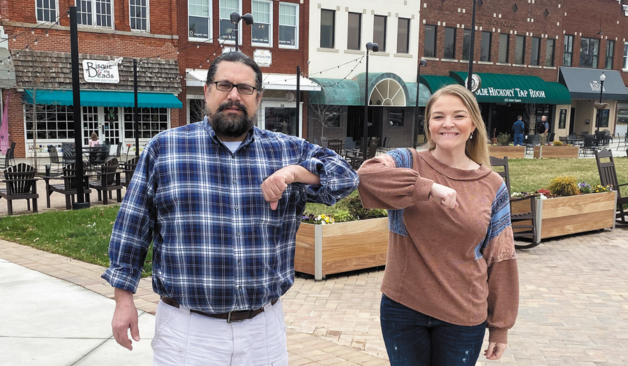 Hickory Businesses Team Up To Make Hand Sanitizer Available, Promote Gift Cards & To-Go Specials