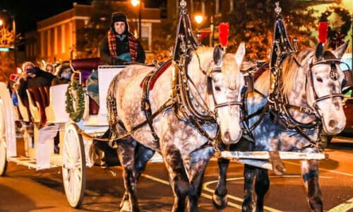 Carriage Rides On Thursday, Dec.17, In Downtown Statesville