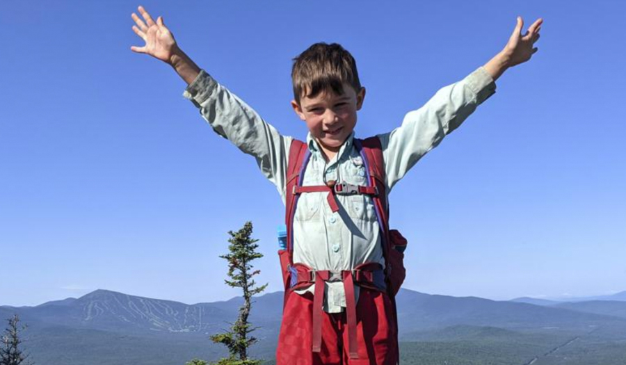 Imagination & Skittles Help Boy, 5, Conquer Appalachian Trail