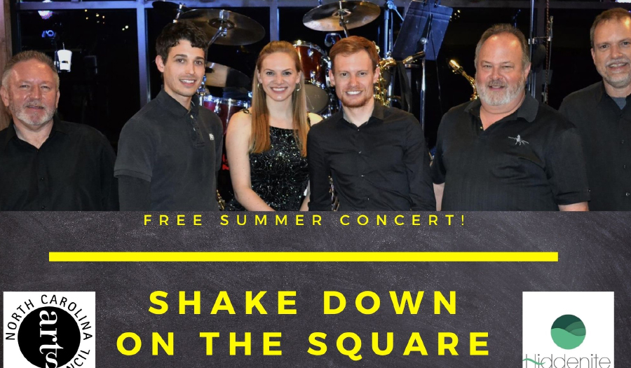 Summer on The Square Concert Hosts Shakedown, Friday, 8/13