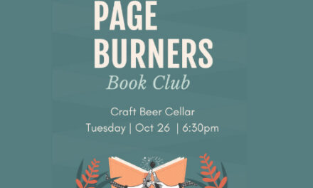 Craft Beer Cellar Hosts Page Burners Book Club, Tues., 10/26