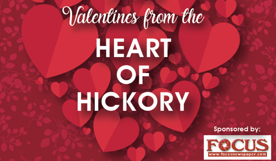 Valentines From the Heart Of Hickory, Saturday, Feb. 12