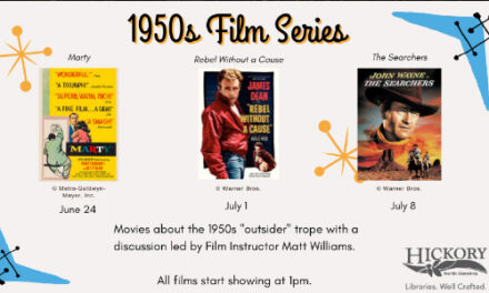 Beaver Library Hosts 1950s Film Series, 6/24, 7/1, & 7/8