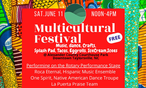 Multicultural Festival At New Courthouse Park, Sat., June 11