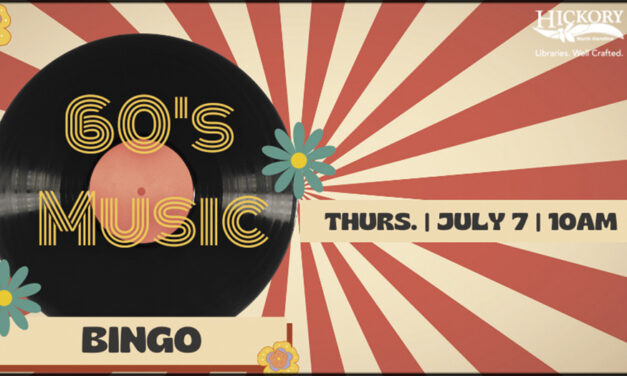 1960s Music Bingo At Library On July 7, 10AM