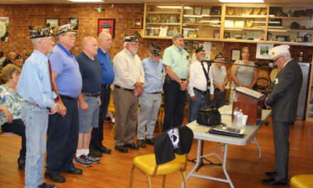 Officers Of American Legion Post 48 Take Their Oath Of Office