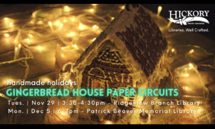Gingerbread House With Paper Circuits, Nov. 29 & Dec. 5