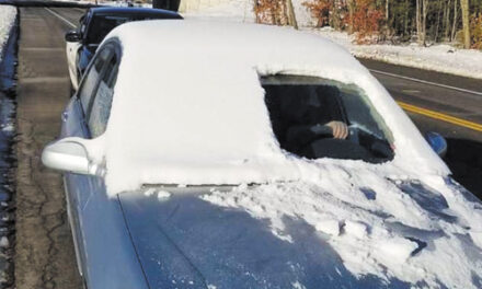 Driver Gets $553 Ticket For Driving With Snow On Windshield