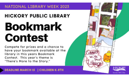 Entries For National Library Week Bookmark Contest Due 3/15