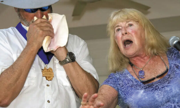 Thar She Blows! Canadian  Woman Wins Conch Contest