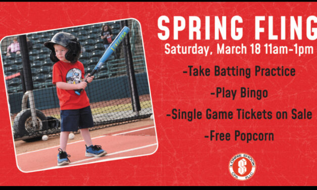 Hickory Crawdads Free Event, Spring Fling, Saturday, March 18