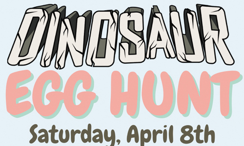 CSC Dino Egg Hunt 2023, Sat., April 8