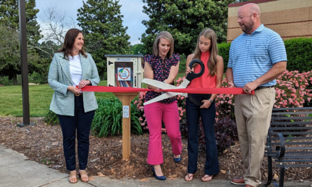 Public Health Adds Little Free Library To Serve Children