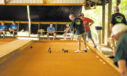 NC State Bocce Tournament, In Valdese, Saturday, Sept. 9