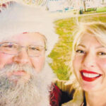 Santa Visits Downtown  Morganton In December