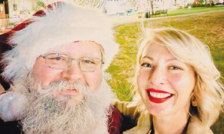 Santa Visits Downtown  Morganton In December