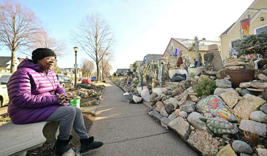 Woman’s Decades-Old Mosaic Of Yard Rocks Work May Have To Go