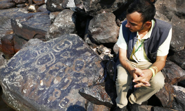 Severe Drought In The Amazon Reveals Millennia-Old Carvings