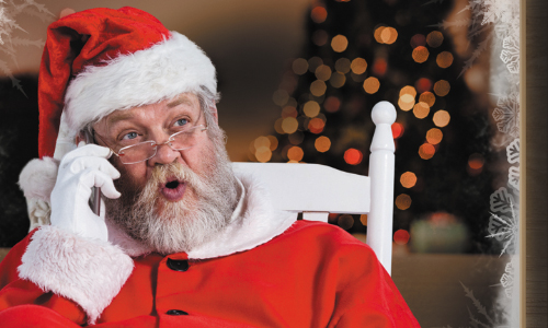 Santa’s Calling! Register For A Personal Message From Santa