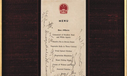 Menu Signed By Mao Zedong Sells For 250K At Auction