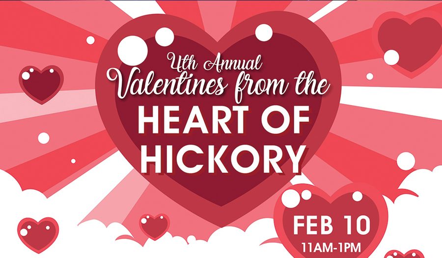 Tickets On Sale For Valentines From The Heart Of Hickory, 2/10