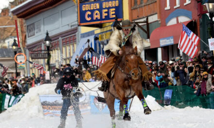 What Do You Get When You Cross Rodeo With Skiing? Skijoring!