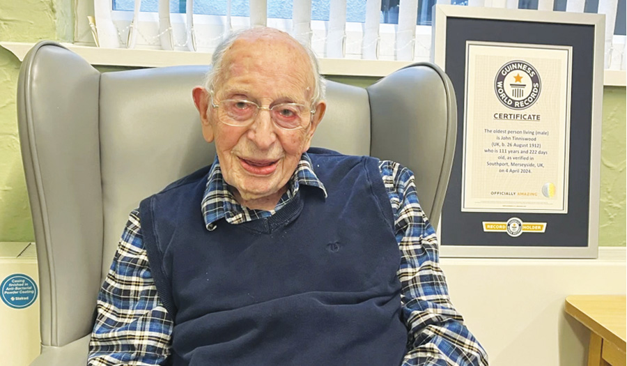 The World’s Oldest Man Says The Secret To His Longevity Is Luck, Plus Regular Fish And Chips