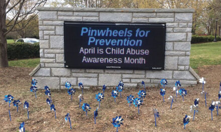 Pinwheels For Prevention, 4/10,  At Zahra Baker Playground