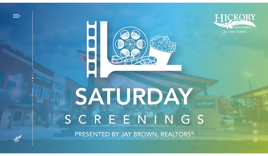 Saturday Screenings Return To Downtown Hickory This Summer