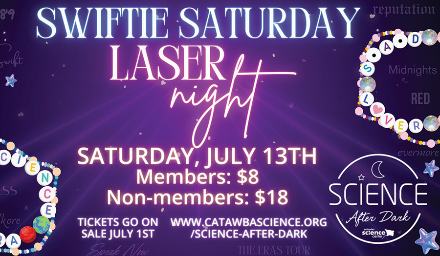 Swiftie Saturday Laser Night At CSC, On Saturday, July 13