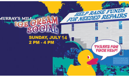 Murray’s Mill Annual Ice Cream Social Fundraiser, 7/14