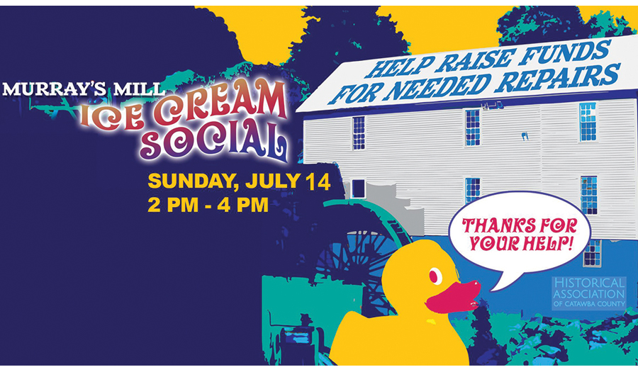 Murray’s Mill Annual Ice Cream Social Fundraiser, 7/14