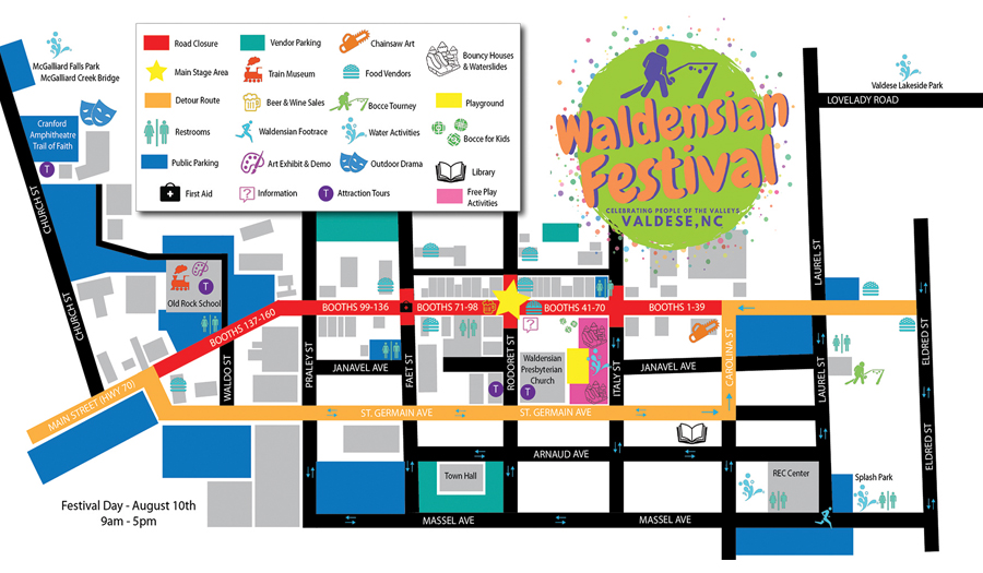 The 49th Annual Waldensian  Festival, August 9 & 10