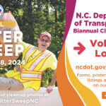 Don’t Leaf Trash Behind: Join The NCDOT Fall Sweep In Sept.