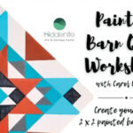 Painted Barn Quilt Workshop, Saturday, September 7th