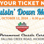 Cruisin’ Down Main, GHCCM Annual Fundraiser, October 12