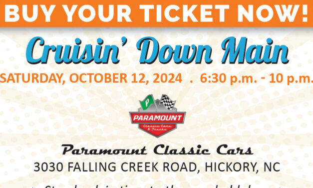 Cruisin’ Down Main, GHCCM Annual Fundraiser, October 12