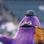 Purple Place: Mets Unveil The New Grimace Seat At Citi Field