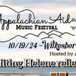 Appalachian Aid Music  Festival Saturday, October 19