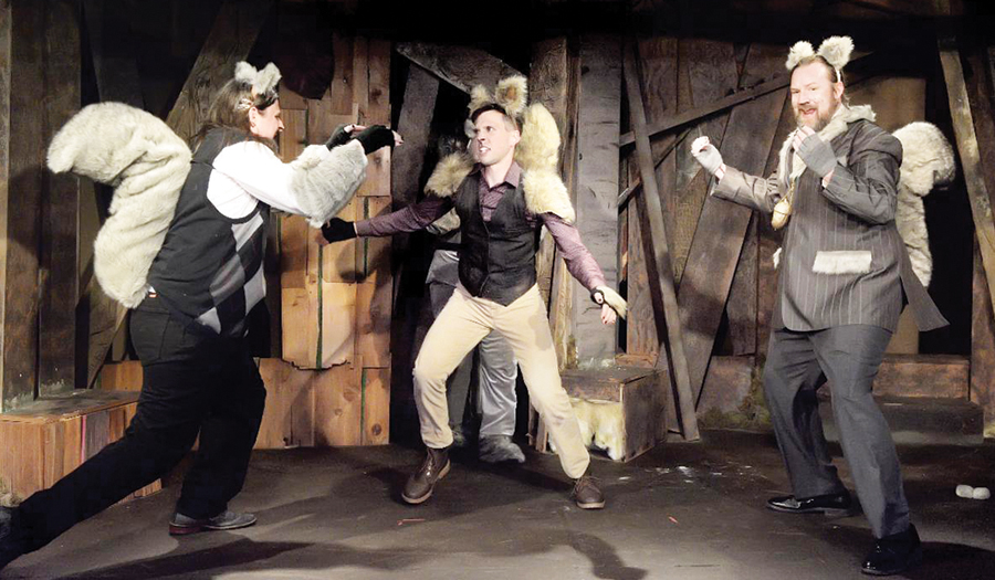 Last Chance To See HCT’s  The Squirrels, This Weekend