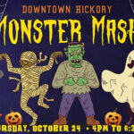 Downtown Hickory’s Monster Mash, Thursday, October 24