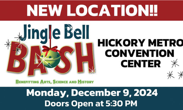 Arts Culture Catawba Hosts  Jingle Bell BASH, Monday, 12/9