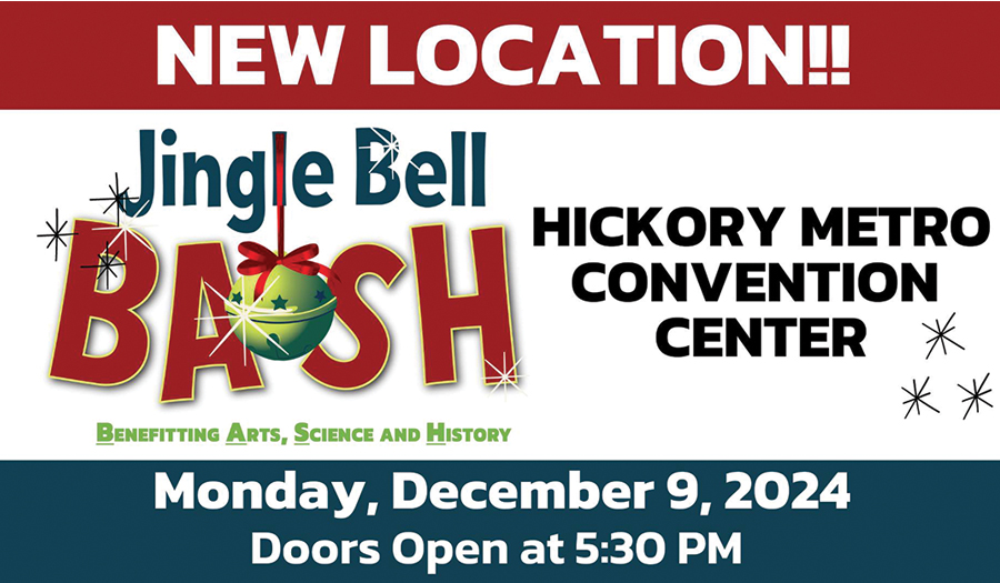 Arts Culture Catawba Hosts  Jingle Bell BASH, Monday, 12/9