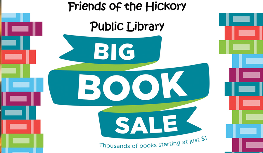 Friends Of The Hickory Public  Library Book Sale, 12/6 & 12/7