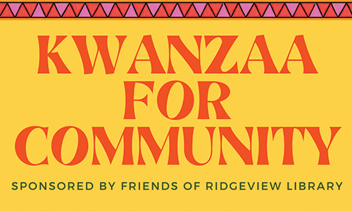 Hickory’s Kwanzaa For Community, Monday, Dec. 30