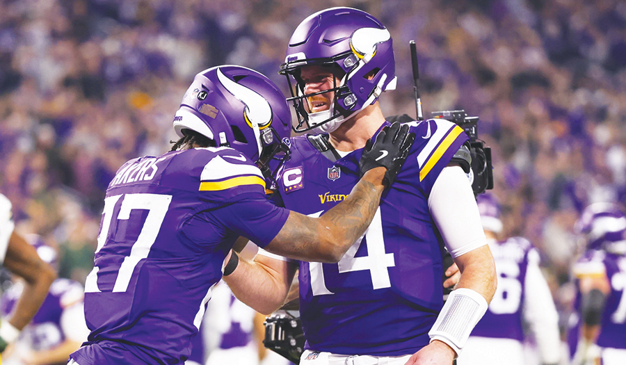 Darnold Gives Vikings Another Gem With Career-High 377 Yards In 27-25 Win Over Packers