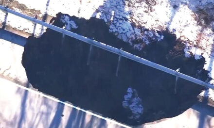 Sinkhole In New Jersey Keeps I-80 Closed After A Section Collapses Into An Abandoned Mine