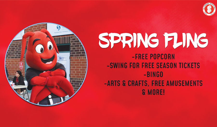 The Spring Fling, Crawdads’ Annual Season Kick-Off, 3/15
