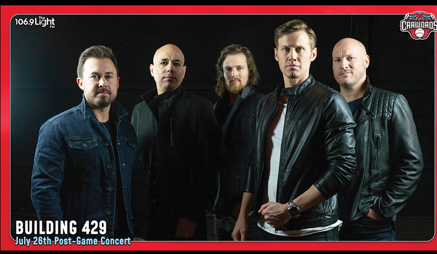 Building 429 To Perform  Post-Game Concert, July 26